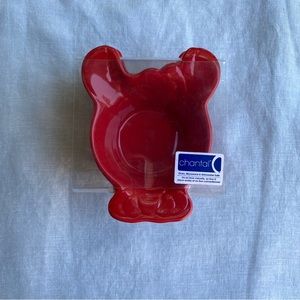 NWT Chantal red lobster shaped ramekin butter dish bowl